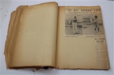 Henry Picard's Personal Scrapbook w/ Alex Morrison Clippings