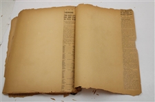 Henry Picard's Personal Scrapbook w/ Alex Morrison Clippings