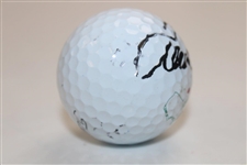 Tom Kite Signed Masters Logo Practice Golf Ball JSA ALOA