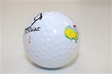 Rory McIlroy Signed Titleist Masters Logo 1 Golf Ball JSA ALOA