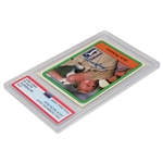 Jack Nicklaus Signed 1981 Donruss Golf #13 PSA Auto 10
