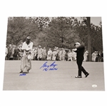 Gary Player Signed Black & White Post Swing 16x20 Photo w/1961 Masters & Nipper JSA #CE33716