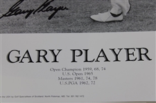 Gary Player Signed Back & White at St. Andrews 16x20 Photo w/'Arnie & Gary St. Andrews' JSA #CE33712