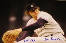 MLB HOF Pitcher Goose Gossage Signed Accolades 16x20 'Stats' Photo JSA #CE33677