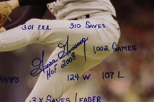 MLB HOF Pitcher Goose Gossage Signed Accolades 16x20 'Stats' Photo JSA #CE33677