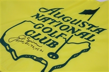 Gary Player & Jack Nicklaus Signed ANGC Member Flag w/Years Won JSA ALOA