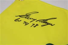 Gary Player & Jack Nicklaus Signed ANGC Member Flag w/Years Won JSA ALOA