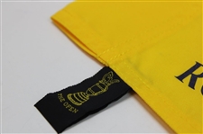Gary Player Signed 2001 The OPEN at Royal Lytham & St. Annes Flag w/'59 68 74' JSA #CB46490