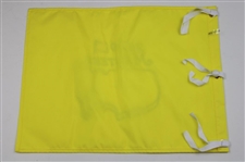 Dustin Johnson Signed 2020 Masters Tournament Embroidered Flag JSA ALOA