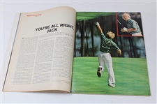 Jack Nicklaus Signed 1975 Sports Illustrated Magazine - April 21st JSA ALOA