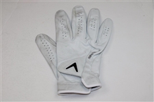 Phil Mickelson Signed 2025 LIV Miami Used RH White Callaway Golf Glove JSA ALOA