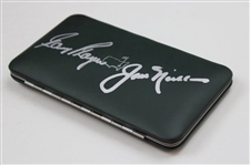 Jack Nicklaus & Gary Player Dual Signed 2001 Masters Gift w/Player Signed Gift Card JSA ALOA
