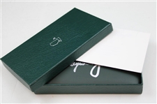 Jack Nicklaus & Gary Player Dual Signed 2001 Masters Gift w/Player Signed Gift Card JSA ALOA