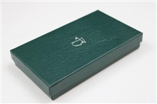 Jack Nicklaus & Gary Player Dual Signed 2001 Masters Gift w/Player Signed Gift Card JSA ALOA