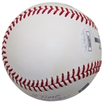 Gary Player Signed MLB Baseball w/HoF 74, 3x Masters, 65 US Open, 3x British Open, 2x PGA Inscr. JSA #CA63077 