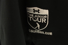 Gary Player Signed Black Knight Logo Under Armour Black Polo Shirt - Unworn