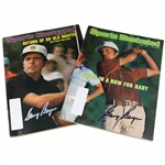 Gary Player Signed 1974 & 1978 Sports Illustrated Magazines JSA ALOA