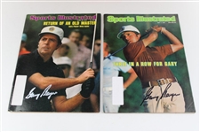 Gary Player Signed 1974 & 1978 Sports Illustrated Magazines JSA ALOA