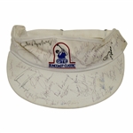 Suncoast Classic Visor Signed By 30 Senior Tour Players w/Elder, Bob Rosburg, Gary Player & more JSA ALOA