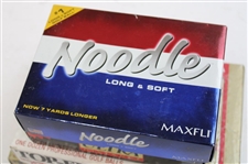 Four (4) Dozen Golf Balls - MaxFli Noodle, Spalding Top-Flite, Spalding Top-Flite XL & Wilson Ultra
