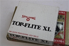 Four (4) Dozen Golf Balls - MaxFli Noodle, Spalding Top-Flite, Spalding Top-Flite XL & Wilson Ultra