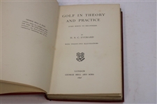 1896 1St Ed 'Golf In Theory And Practice' By Everard
