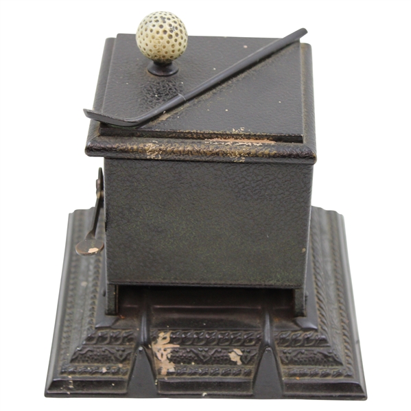 Vintage Cigarette and Tobacco Load Dispenser with Ball and Club on Top