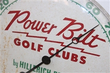 Classic Power Bilt Golf Clubs by Hillerich-Bradbsy 'Ask Your Pro' Thermometer