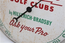 Classic Power Bilt Golf Clubs by Hillerich-Bradbsy 'Ask Your Pro' Thermometer