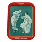 1973 Coca-Cola Golf Tray Commemorating Original 
