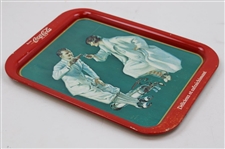 1973 Coca-Cola Golf Tray Commemorating Original 