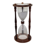 Unique c.1960's Sand-Filled Hourglass Used As A Timer by a Professional Golf Instructor