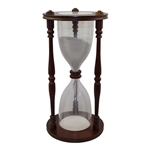 Unique c.1960's Sand-Filled Hourglass Used As A Timer by a Professional Golf Instructor