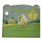 c.1910-1925 The Original Canadian Dry Colorful Golf Themed Advertising by Canadian Club Corp.