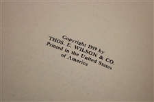 1919 'The Illustrated Rules of Golf' by P. A. Vail (Author) & H. B. Martin (Illustrator)