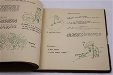 1919 'The Illustrated Rules of Golf' by P. A. Vail (Author) & H. B. Martin (Illustrator)