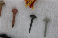 Eighteen (18) Various Classic & Vintage Golf Tees in Protective Display