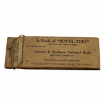 Original Book of Vintage Paper Novel-Tees Booklet Given to Citizens & Southern National Bank Customers 