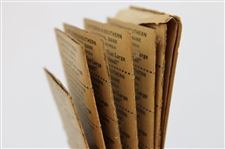 Original Book of Vintage Paper 'Novel-Tees' Booklet Given to Citizens & Southern National Bank Customers 