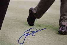 Jack Nicklaus & Gary Player Signed Oversized 16x20 Swing Photo JSA ALOA