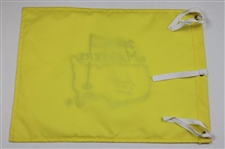 Gary Player Signed 2009 Masters Embroidered Flag w/Dates Won & '52 Times' JSA ALOA
