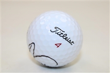 Angel Cabrera Signed Titleist Masters Logo Golf Ball JSA ALOA