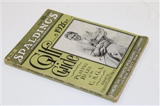 1926 Spalding's Athletic Library Golf Guide w/Bobby Jones National Amateur Champion Cover