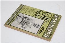 1926 Spalding's Athletic Library Golf Guide w/Bobby Jones National Amateur Champion Cover