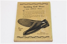 1926 Spalding's Athletic Library Golf Guide w/Bobby Jones National Amateur Champion Cover