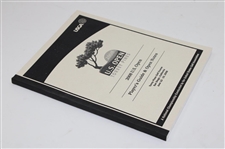 2008 US Open at Torrey Pines Player's Guide & Open Notes Booklet - Tiger Woods Winner