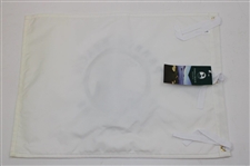 Arnold Palmer Signed Pebble Beach White Embroidered Flag JSA ALOA