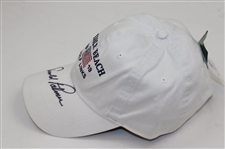 Arnold Palmer Signed Pebble Beach Golf Links '1919' White Hat JSA ALOA