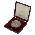 1915 St. Leonards & East Sussex Golf Club Silver Medal In Original Box - November 