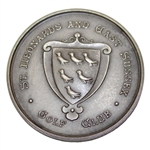 1915 St. Leonards & East Sussex Golf Club Silver Medal In Original Box - November 